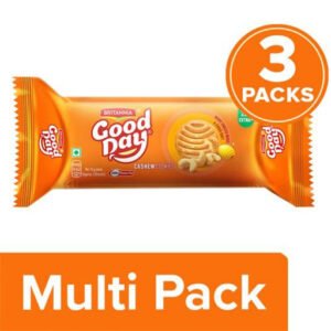 Britannia Good Day Cashew Cookies (3x100g) Multipack