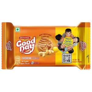 Britannia Good Day Cashew Cookies Crunchy Zero Trans Fat Ready To Eat (200g)