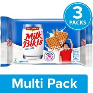 Britannia Milk Bikis Biscuits (3x 160g) Multipack