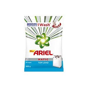 Ariel Matic Top Load Washing Powder (500g)