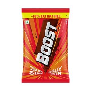 Boost Chocolate Nutrition Drink For 3X Stamina Builds Bone & Muscle Strength - 500g Pouch