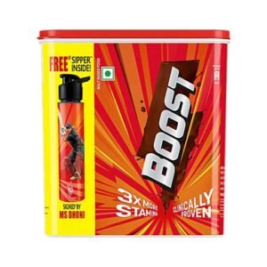 Boost Nutrition Drink Container With Free Sipper Signed By MS Dhoni - 1 kg (500gx2)