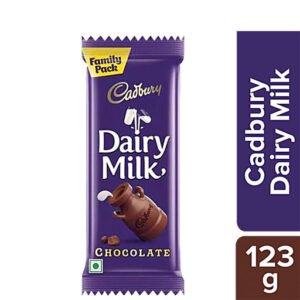 Cadbury Dairy Milk Chocolate Bar Family Pack-123g