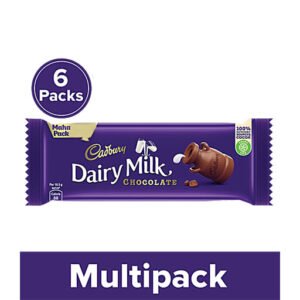 Cadbury Dairy Milk Chocolate Bar Maha Pack-6x52g-(Multipack)
