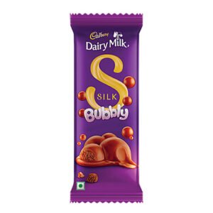 Cadbury Dairy Milk Silk Bubbly Chocolate Bar 46g