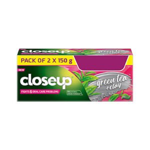 Closeup Green Tea & Clay Toothpaste Fights 6 oral care problems - 300g