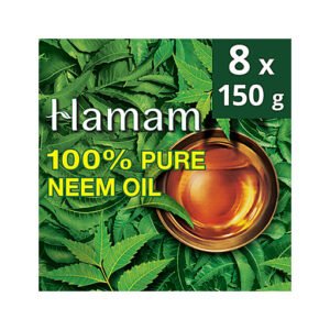 Hamam Neem Tulsi & Aloe Vera Bathing Soap Bar (Combo Pack of 8) - 150g