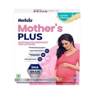 Horlicks Mother's Plus Vanilla Flavoured Nutrition For Pregnancy & Lactation - 200g