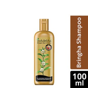Indulekha Bringha Hair Cleanser Prevents Hair Fall Does not Contain Parabens - 100ml