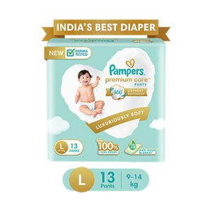 Pampers Premium Care Diapers Large - 13pcs
