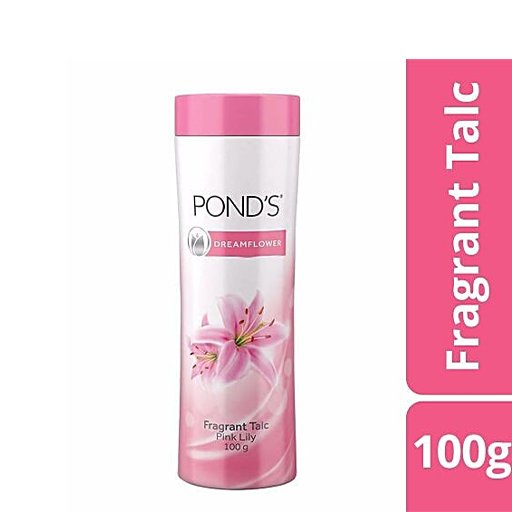 Ponds Dreamflower Fragrant Talc Pink Lily - 100g