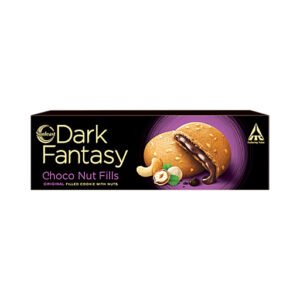 Sunfeast Dark Fantasy Choco Nut Fills Original Filled Cookie With Nuts - 69g