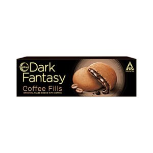 Sunfeast Dark Fantasy Coffee Fills Original Filled Cookie With Coffee Flavour Perfect Snack - 69g