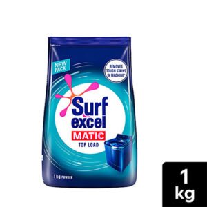 SurfExcel Matic Top Load Detergent Powder, 1kg