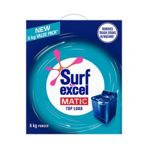 SurfExcel Matic Top Load Detergent Powder, 6kg