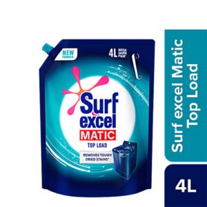 SurfExcel Matic Top Load Liquid Detergent, 4L Pouch
