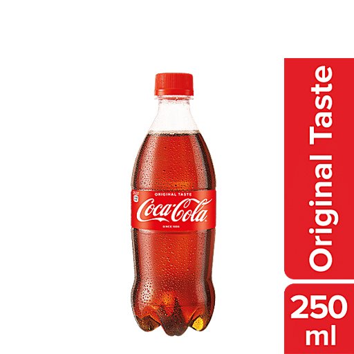 Coca Cola Soft Drink, 250ml Bottle