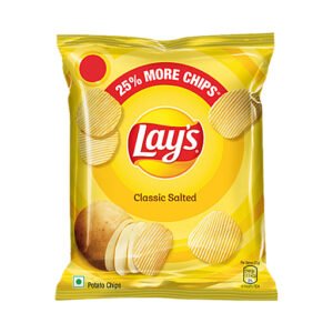Lay's Classic Salted Potato Chips, 23g