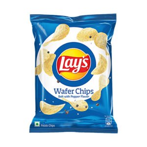 Lay's Salt with Pepper Wafer Chips,48g