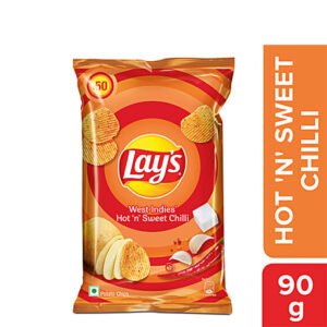 Lay's West Indies Hot N Sweet Potato Chips Crispy Chips & Snacks,82g