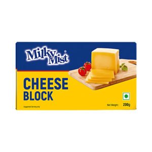 Milky Mist Cheese Block, 200g Carton