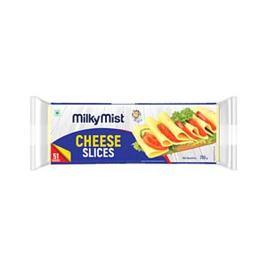 Milky Mist Cheese Slices Great Taste, Rich In VitaminA, Calcium, 765g (51pcs)