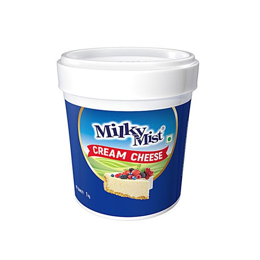 Milky Mist Cream Cheese Natural & Fresh, Smooth & Creamy, No Added Preservatives,1kg