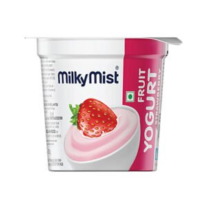 Milky Mist Fruit Yoghurt Strawberry, 100g