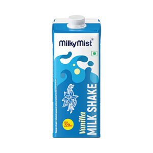 Milky Mist Milkshake Vanilla, Rich In Flavour & Taste,220ml