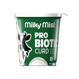 Milky Mist Probiotic Curd, 400g Cup