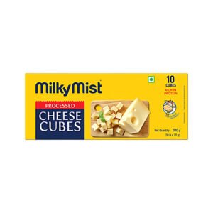 Milky Mist Processed Cheese Cubes, 200g Carton