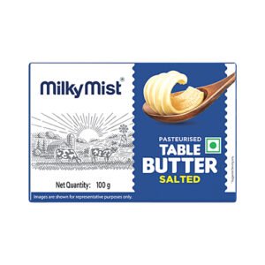 Milky Mist Salted Pasteurised Table Butter, 100g