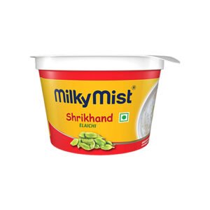Milky Mist Shrikhand-Elachi, Healthy Dessert, Rich Flavour, 100g Cup