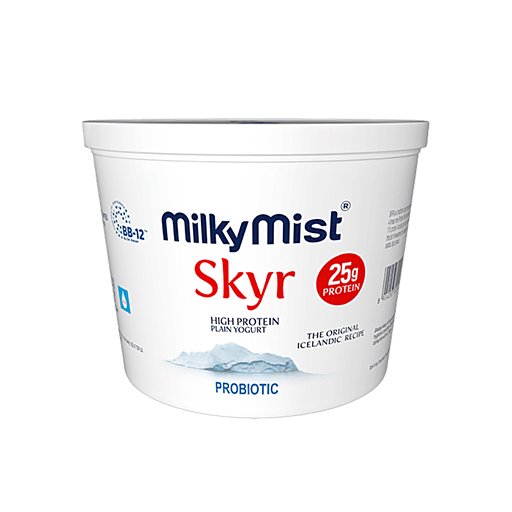 MilkyMist Skyr Plain Yogurt, 225g