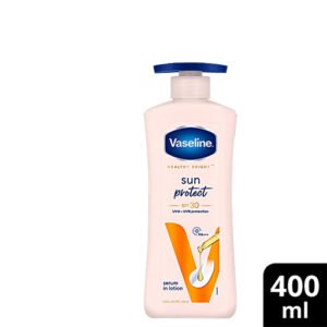 Vaseline Healthy Bright Sun Protect Body Lotion, 400ml
