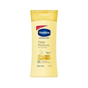 Vaseline Intensive Care Deep Moisture Body Lotion Dry Skin, With Pure Oat Extract, Long Lasting Moisturisation,100ml