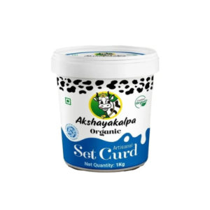 Akshayakalpa Artisanal Organic Set Curd Tub 1kg