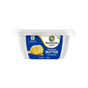 Akshayakalpa Organic Cooking Butter UnSalted 200g
