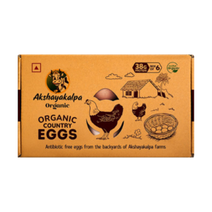 Akshayakalpa Organic Country Eggs 6pcs