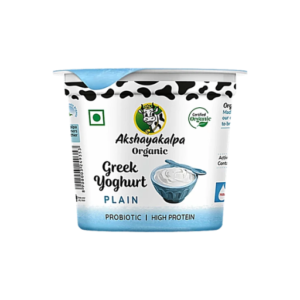 Akshayakalpa Organic Greek Yogurt Plain 100g