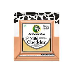 Akshayakalpa Organic Mild Cheddar 200g