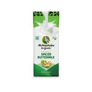 Akshayakalpa Organic Spiced Butter Milk 200ml