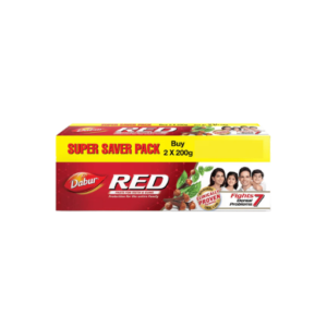 Dabur Red Toothpaste (Pack of 2) - 200g x 2