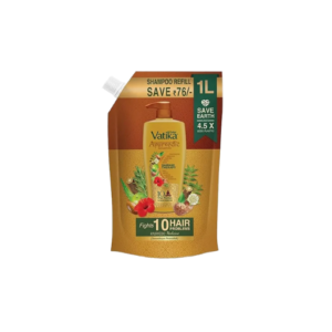Dabur Vatika Naturals Ayurvedic Shampoo Pouch 1Ltr