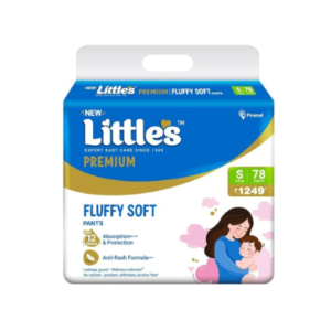 Littles Diapers-S Jumbo 78 Pcs