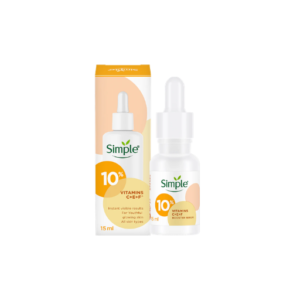 Simple 10% Vitamin C+E+F Booster Serum 15ml
