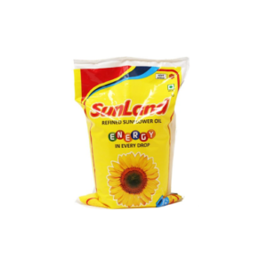 Sunland Refined Sunflower Oil Pouch 1Ltr