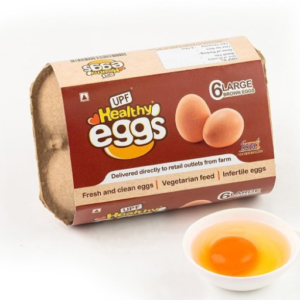UPF Healthy Brown Eggs 6pcs