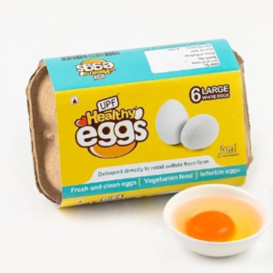UPF Healthy White Eggs 6pcs