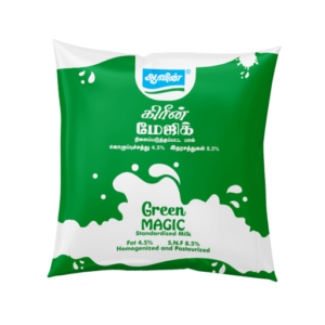 Aavin Green Magic Standardised Milk 5ltr